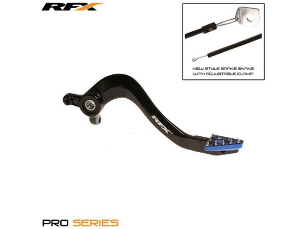 RFX Pro Series ST Rear Brake Lever (H3 Black/Blue)